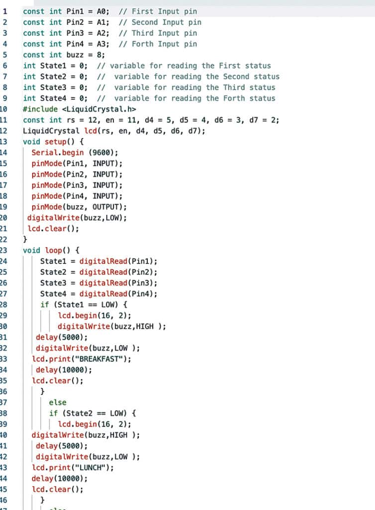 Code for Smart Communication Device